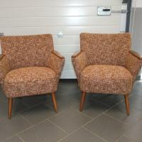 Paire de fauteuils 