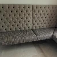 Banquette capitonnée