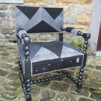 Fauteuil Louis XIII (garnis)