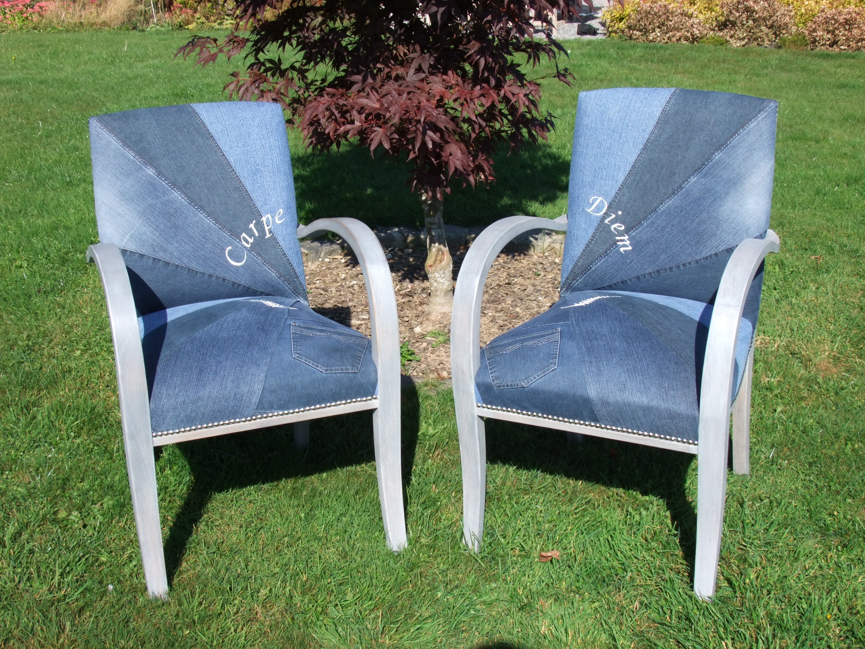 Paire de fauteuils  Bridge  Jeans